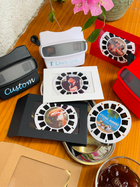Custom View-Master Reel,Personalized ViewFinder, Birthday Gift, Wedding Gift, Anniversary Gift, Father's Day Gift,Mother's Day Gift